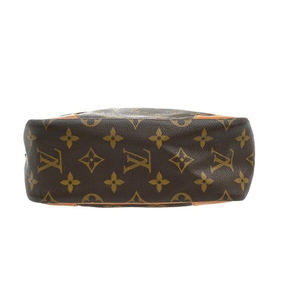 LOUIS VUITTON Logo Danube MM Shoulder Bag Monogram Leather Brown M45264 37EE867 - Picture 6 of 16